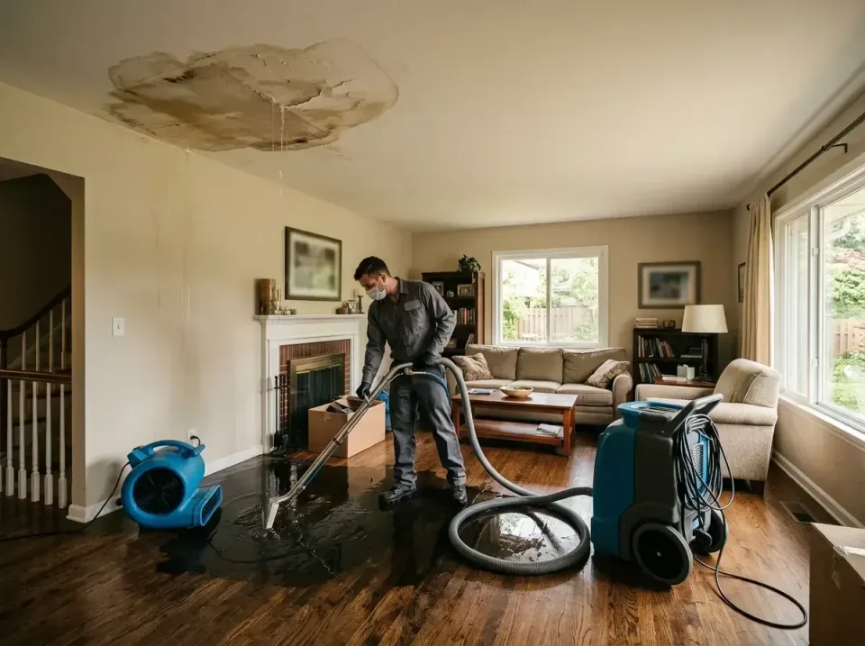 attic-pipe-burst-ceiling-drip-008 — frequently asked questions, Water Damage Restoration & Carpet Care in Coldwater, MI